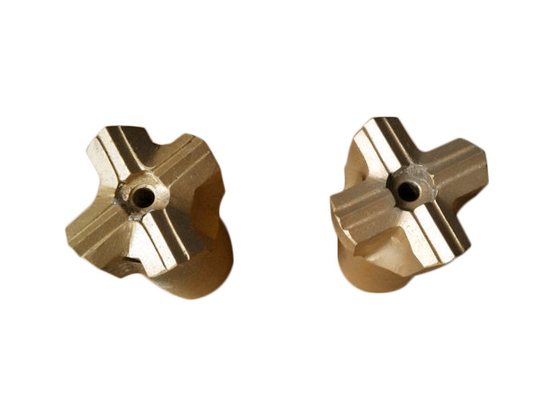 Standar Threaded 51mm Palang Bits Untuk Vertikal Borehole Drilling