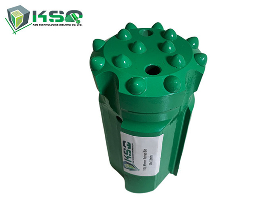 T45 102mm Alat Penggalian Batu Retrac Drop Center Thread Button Bit