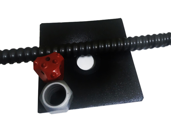 R32N Hollow Alloy Steel Self Drilling Anchor Bolt Rod dan alat ekstra