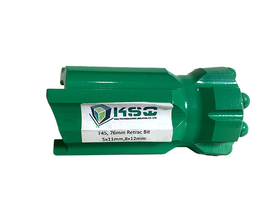 Pertambangan T45 paduan baja bulat bor Threaded bor