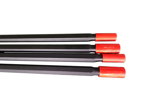R38-Hex 32-R28 Lubang Pembilasan 9.6mm R28 Drifter Rod