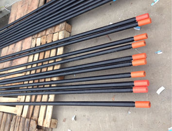 Penempaan T45 / T51 Perpanjangan / MF Kecepatan Threaded Bor Rod Panjang 1525 - 6095mm