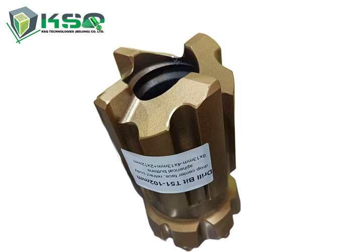 T51-89mm Retrac Tungsten Carbide Drill Bit Untuk Kinerja Pengeboran yang Lama