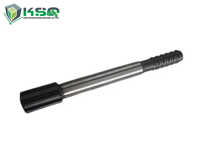 T38 HD155 Adaptor batang dengan Collet Untuk Top Hammer Rock Drill Tunneling Mining