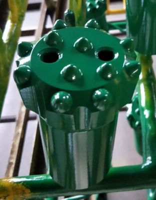 Carbon Steel Rock Drilling Tools T38 Button Bit Normal Body Flat Face