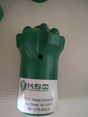R32 76mm T38 T45 T51 Dome Carbide Drill Bits For Mining / Construction