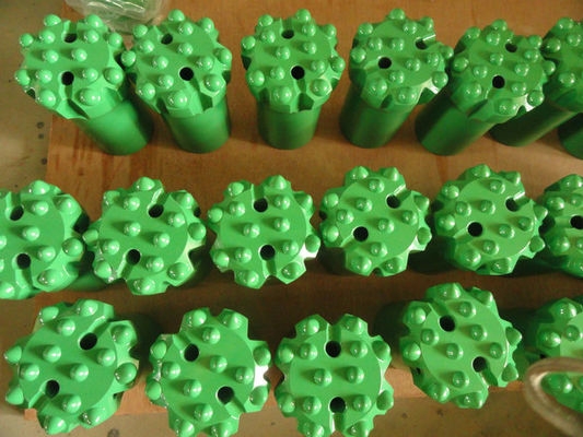 R25 Threaded Rock Mining Tools / Hardened Steel Drill Bits , High Wear Resistance