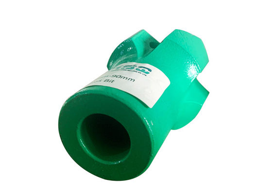 Tapered Rock Drilling Tools 7° Cross- Type Drill Bit High Wear Resistance