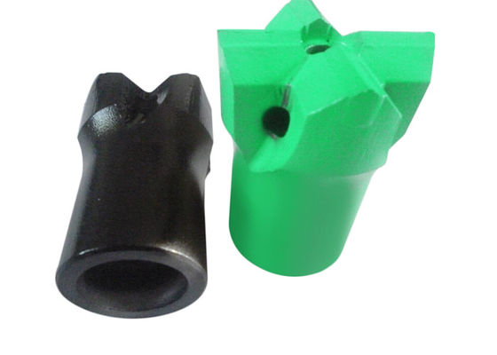 Tungsten Carbide Sheet 41mm - 64mm Threaded R32 Cross Type Bit Rock Drill Bits