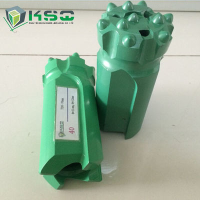 T38 / T51 Balistik retrac Forging Skirt Bor Tombol Bits 76mm / 89mm