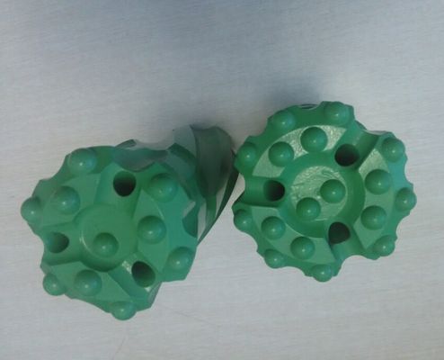 Hard Rock Drilling T38 64mm Bor Retractable Bit dengan Jatuhkan Pusat