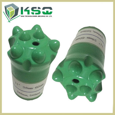 Karbida Jack Hammer Panjang Rok Taper Tombol Bit 34mm 7 Tombol ISO9001 disetujui