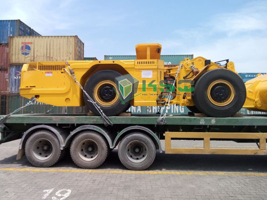 2 meter kubik ember Volume sendok trem bawah tanah Loader