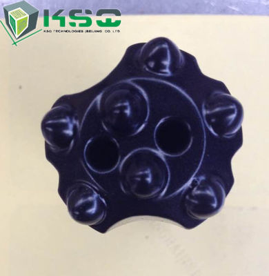 Kecil tambang lubang terowongan bangku Tombol pengeboran Bor Bit digunakan dengan tangan memegang batu latihan