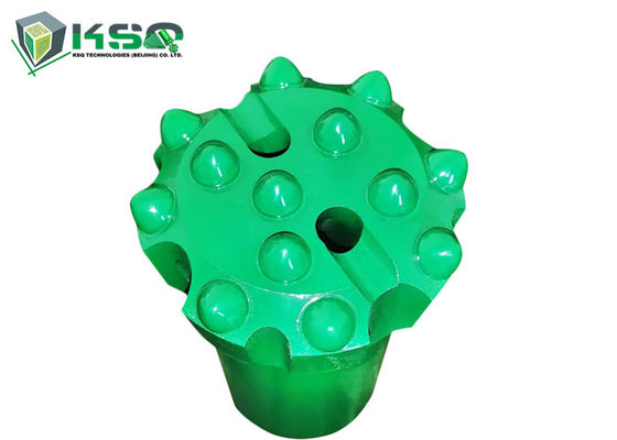 T51 - 127mm Spherical Ballistic Threaded Button Bits Ketahanan Aus Yang Tinggi