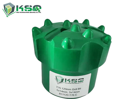 T76 Alat Jangkar Pengeboran Sendiri Tombol Mata Bor Dan Batang Bor Untuk Jangkar Tanah