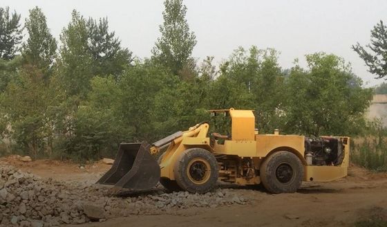 CE Wheel Loader Underground Mesin LHD Untuk Underground Proyek 0,6 meter kubik