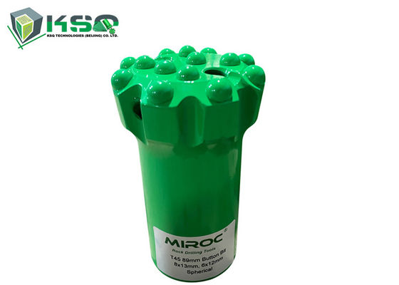 89mm T45 Penambangan Quarry Top Hammerr Pengeboran Alat Thread Button Bit