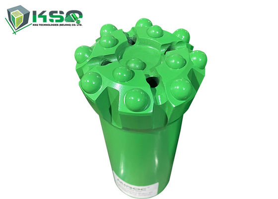 Green / Blue Button Bit Untuk Bagian Pertambangan Batu Berkualitas Medium Hard To Hard T-WIZ60-102