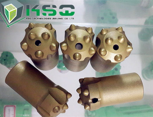 Tungsten Carbide Tombol Drill Bit Taper 12 Deg, Pendek / Long Shirt