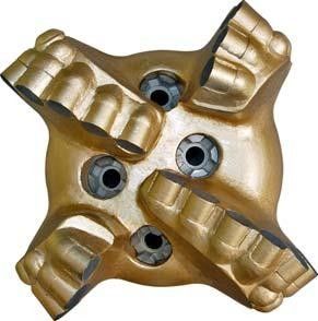 F4456 HY / M422 PDC Bor Bit Pendek Parabola Crown Profil Ø16 / Ø19 Pemotong