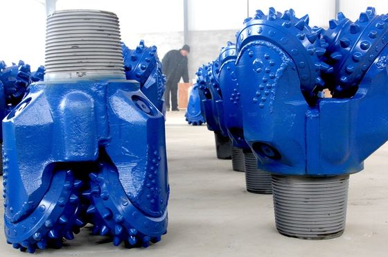 Air Sumur Bor Berita Biru TCI Tricone Drill Bit Tahan Lama, Rock Cone Drill Bits