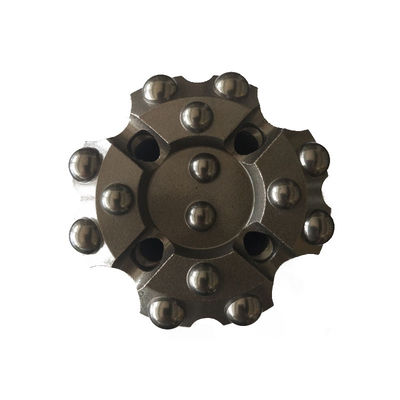 102mm T45 Cekung Wajah Bor Ditarik Kecepatan Tinggi, Thread Tombol Bit Untuk Hard Rock