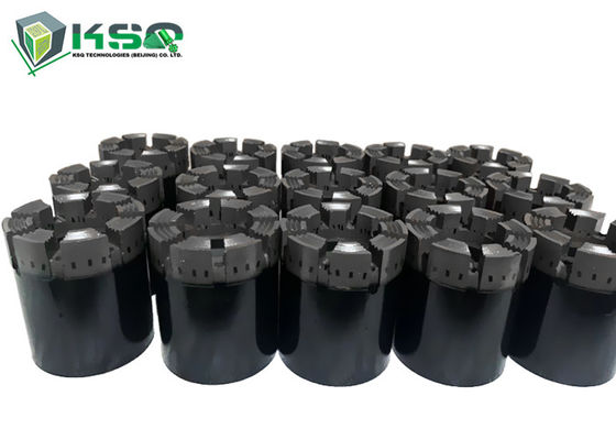 Industri Eksplorasi Mineral NQ Black Geological Diamond Core Drill Bits untuk Kinerja Superior