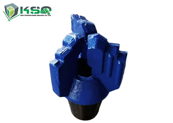 Alat Pengeboran Rotary Tiga Blade Wings Drag Rock Drill Bit Untuk Formasi Lembut