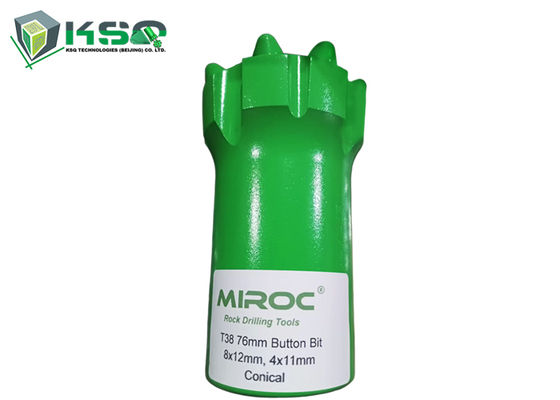 Mata Bor Karbida Tungsten T38 76mm, 102mm, Mata Bor Batu Tombol