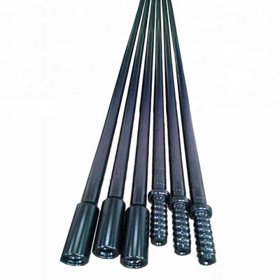 GT60 Threaded Drill Rod Penambangan Batu Bor DTH Pipa Air Sumur MF Kecepatan Ekstensi