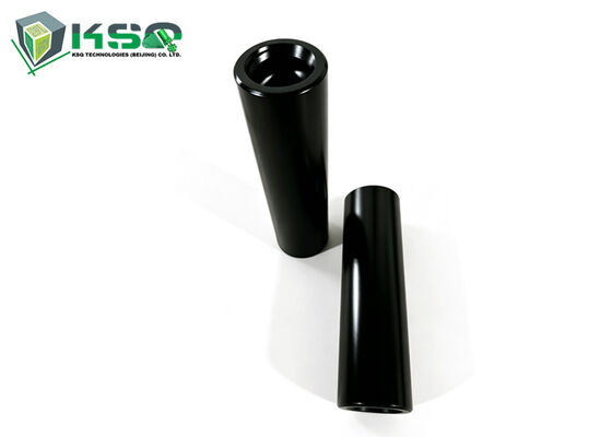 T45 Coupling Sleeve Panjang 210mm Alat Bor Batu Berulir untuk Pertambangan, Penggalian, Terowongan, dan Konstruksi