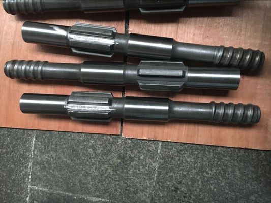 Diameter 51mm Rock Drill Parts / Bor Bit Shank Adapter T45 Panjang 500mm