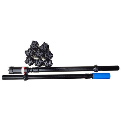 T45 T38 Ulir Bor Batu Batang Baja Bahan Karbida Panjang 0,4 - 6 M