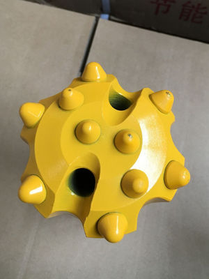Tekanan Udara Rendah Tombol DTH Bit CIR90 Dengan Diameter 90/93 / 95mm Untuk Pengeboran Lubang Bawah Batu