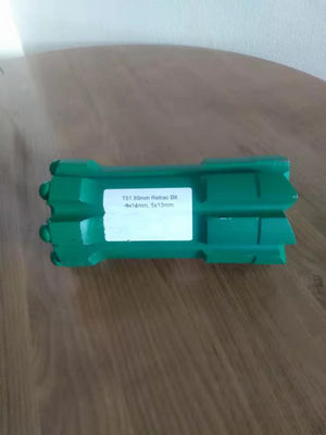 4 Lubang Bor Batu Suku Cadang T51 89mm Tombol Retrac Bit Untuk Pengeboran Mineral / Bijih