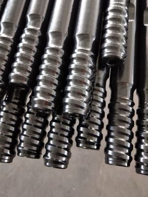 T51 Ekstensi Ulir Bor Batang Pembilasan Lubang 21.5mm Untuk Pengeboran Bench