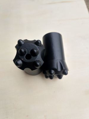 Tapered / Threaded Rock Drill Bit Untuk Drifting / Tunneling Dia 34mm 38mm