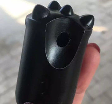 Batu Taper Draper Tombol Bit / 12 Derajat Bor Bit Kecepatan Tinggi Rok Pendek Diameter 30 35 38mm