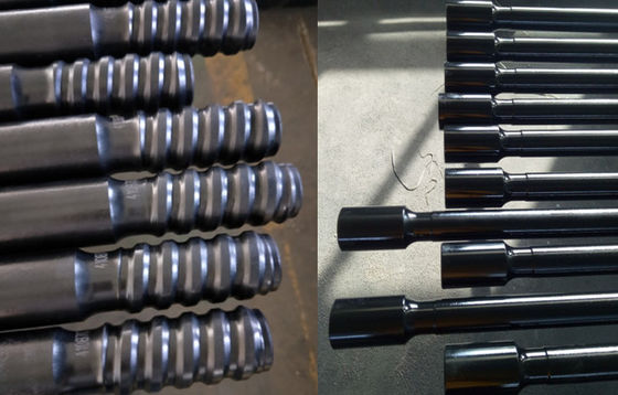 12 Kaki Kecepatan Ulir Bor Batang Kekuatan Tinggi Untuk Pengeboran Lubang Panjang