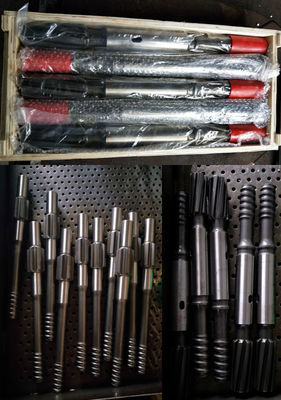 Penambangan Bawah Tanah Shank Adapter R32 R38 T38 Thread Kekuatan Tinggi