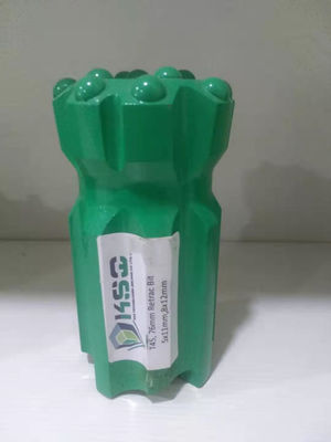 Logam Bor Kecepatan Tinggi Bits T45 76mm Tombol Retrac Bits Tahan Aus