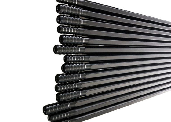 Threaded Drill Rod Threaded Extension Rod Dengan Panjang 1220 - 3660mm Untuk Penambangan
