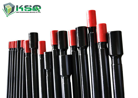Warna Hitam MF Threaded Drill Rod Drifting Drill Rod T45 6 Feet Untuk Penambangan