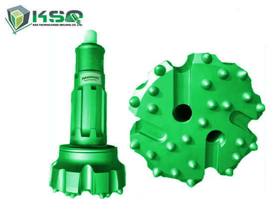 DTH Bor Bits DHD380 Sisipan Tungsten Carbide Kinerja Halus Alat Pengeboran Batu DTH