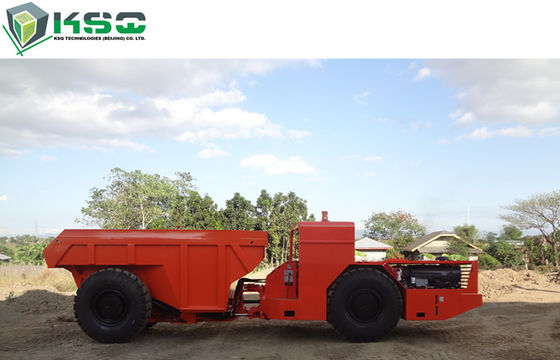 10 Ton Hydraulic Low Profil Dump Truck Untuk PLTA Tunneling