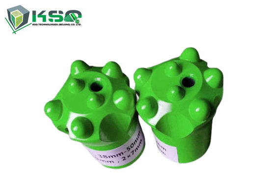 12 Derajat Tapered Tungsten Drill Bits Diameter 38mm Untuk Pengeboran Batuan