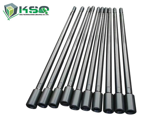 Rock T45 Threaded Drill Rod, Ekstensi Drill Rods Untuk Penggalian Powerhouse Bawah Tanah