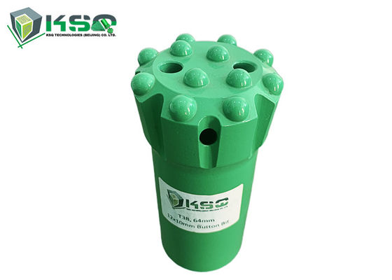 Penggalian Cepat T38 64mm 76mm Balistik Karbida Tombol Benang Bor Bit