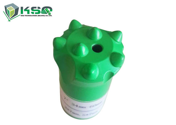 Alat Pengeboran Lubang Kecil 11 Derajat Tapered Button Drill Bit